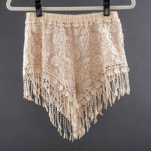 Nordstrom Mimi Chica Crochet Fringe Short - Size S
